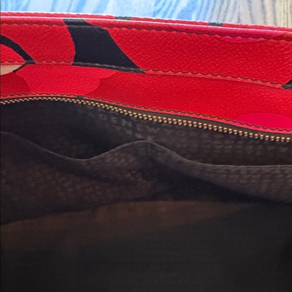 Kate Spade floral pebbled leather tote purse - Picture 12 of 13